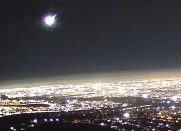Captan en video el espectacular paso de un meteorito sobre Argentina y Chile