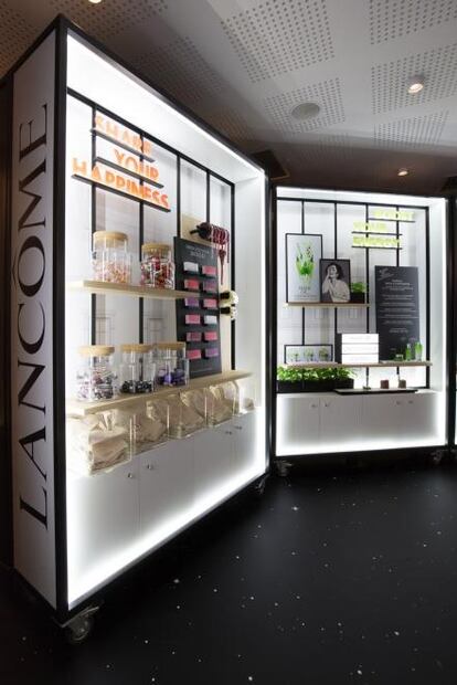 Boutique de belleza itinerante