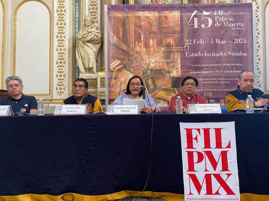 Feria Internacional del Libro del Palacio de Minería en su 45° edición. 
Foto: EL UNIVERSAL / Édgar Córdova
