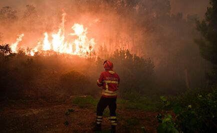 Desmiente Protección Civil caída de avión que combate incendio en Portugal