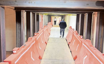 Denuncian filtraciones y grietas en pasos a desnivel