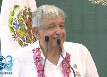 AMLO pide "no perder el tiempo en la hamaca" y aprovechar apoyos