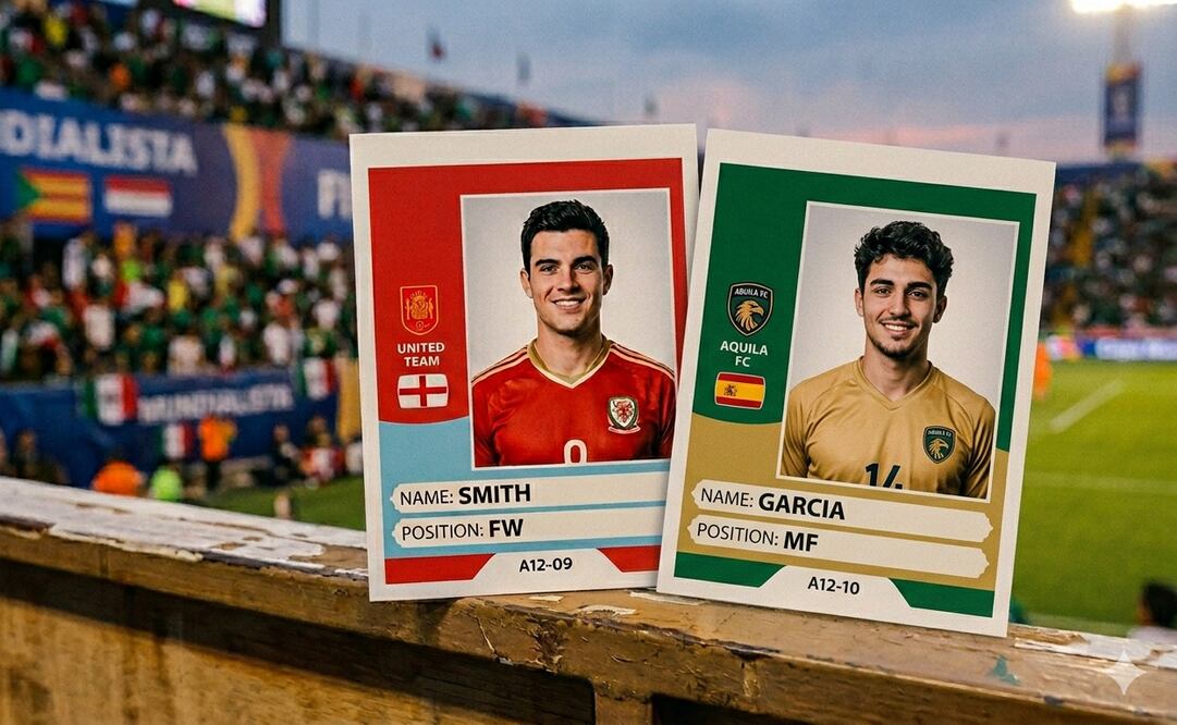 Las estampas del Mundial ha ocasionado que muchas personas quieran su versión personalizada. Foto: Imagen generada con IA