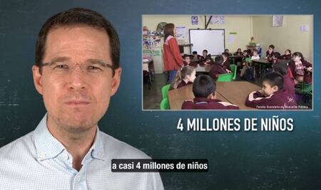 Ricardo Anaya exige el regreso de las escuelas de tiempo completo