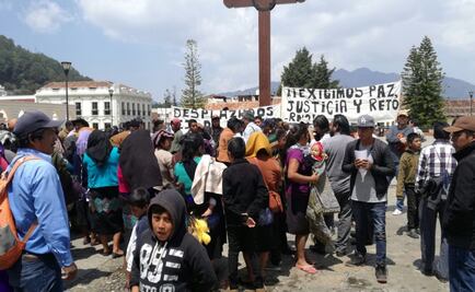 Indígenas de Chenalhó piden seguridad para regresar a su ejido