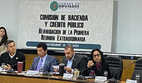 Avanza en Comisión de Cámara de Diputados Ley de Ingresos y Ley de Derechos 2025; pasará al pleno este martes