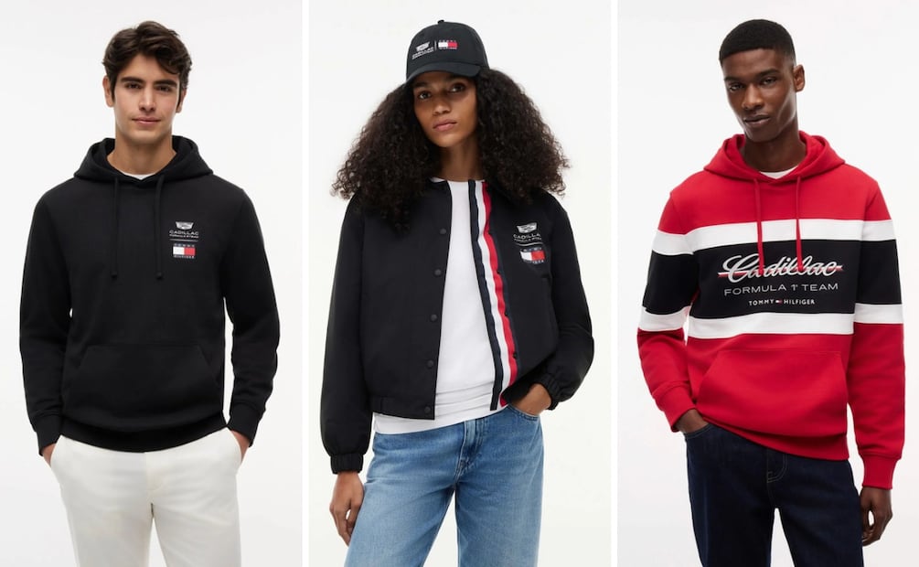 Las sudaderas, chaquetas y bombers son piezas statement. Foto: Tommy Hilfiger