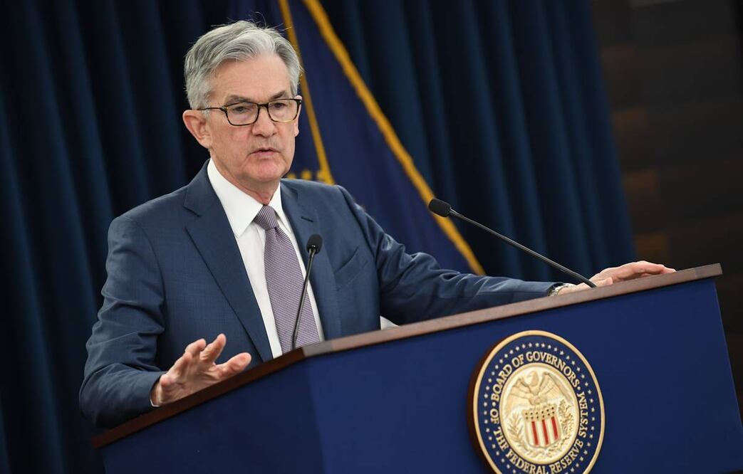 El presidente de la Reserva Federal, Jerome Powell. Foto: AFP