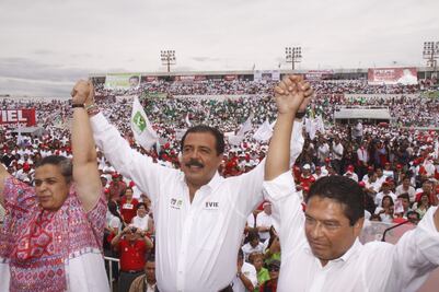 PRI va arriba en Oaxaca; Eviel Pérez, el mejor posicionado