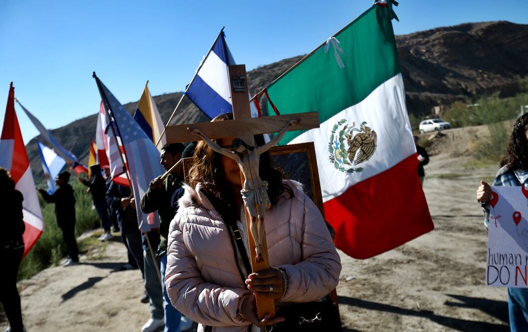 Migrantes. Foto: Christian Torres/EL UNIVERSAL