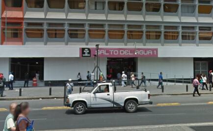 Usuario cae a las vías del Metro Salto del Agua