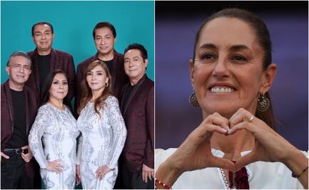 Las canciones de Los Ángeles Azules que podrían tocar en cierre de campaña de Claudia Sheinbaum
