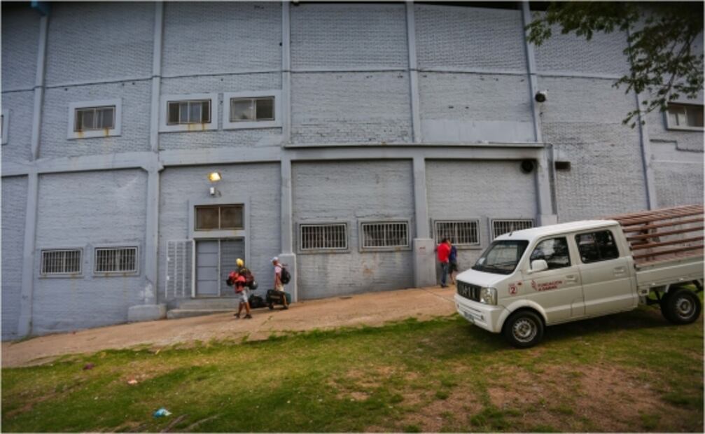 Los estadios que se han transformado en hospitales para enfrentar al Covid-19