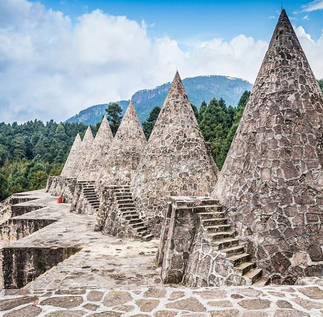 Alrededor del Centro Ceremonial Otomí hay antojitos típicos de Temoaya. Foto: Gobierno del Estado de México