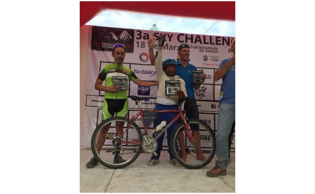 Maximiliano Contreras obtuvo un tiempo de 3 horas 31 minutos y 52 segundos, lo que sorprendió a los demás competidores y a las personas que presenciaron la carrera (Foto: Especial)