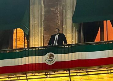 Hijo mayor de AMLO agradece con foto en balcón de Palacio Nacional “apoyo” y “cariño” recibido