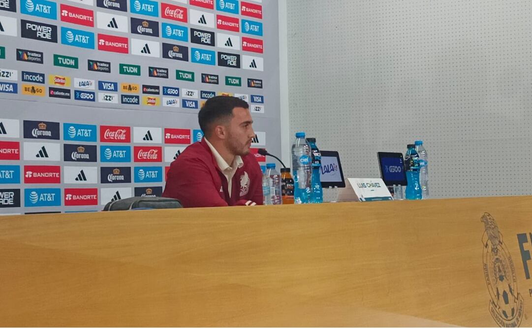 Luis Chávez en conferencia de Prensa - Foto: Especial