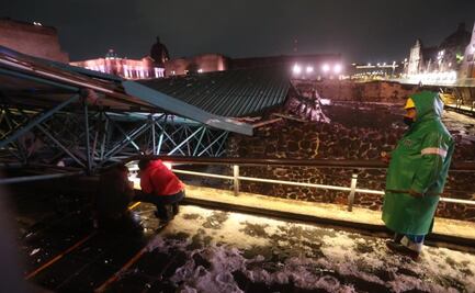 AMLO garantiza que se repararán y restaurarán daños en Templo Mayor