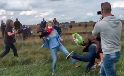 Lo más viral. Apple y la reportera que patea refugiados