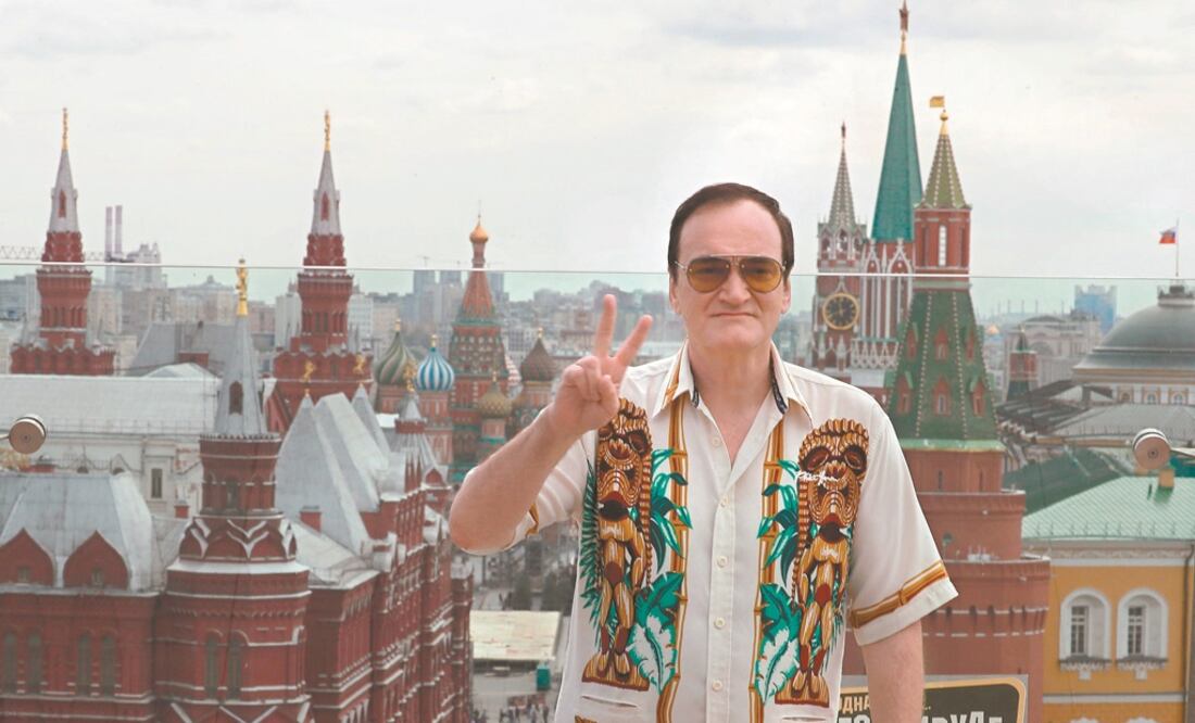 Quentin Tarantino estuvo hace poco en Rusia para presentar "Once upon a time... in Hollywood". Foto: EFE