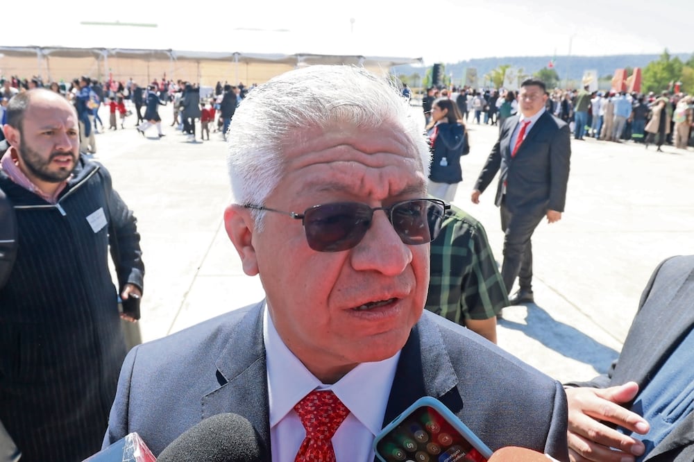 Cristóbal Castañeda dijo que no se han registrado disturbios, tras reforzar seguridad en las fronteras con otras entidades. Foto: Alejandro Vargas / EL UNIVERSAL