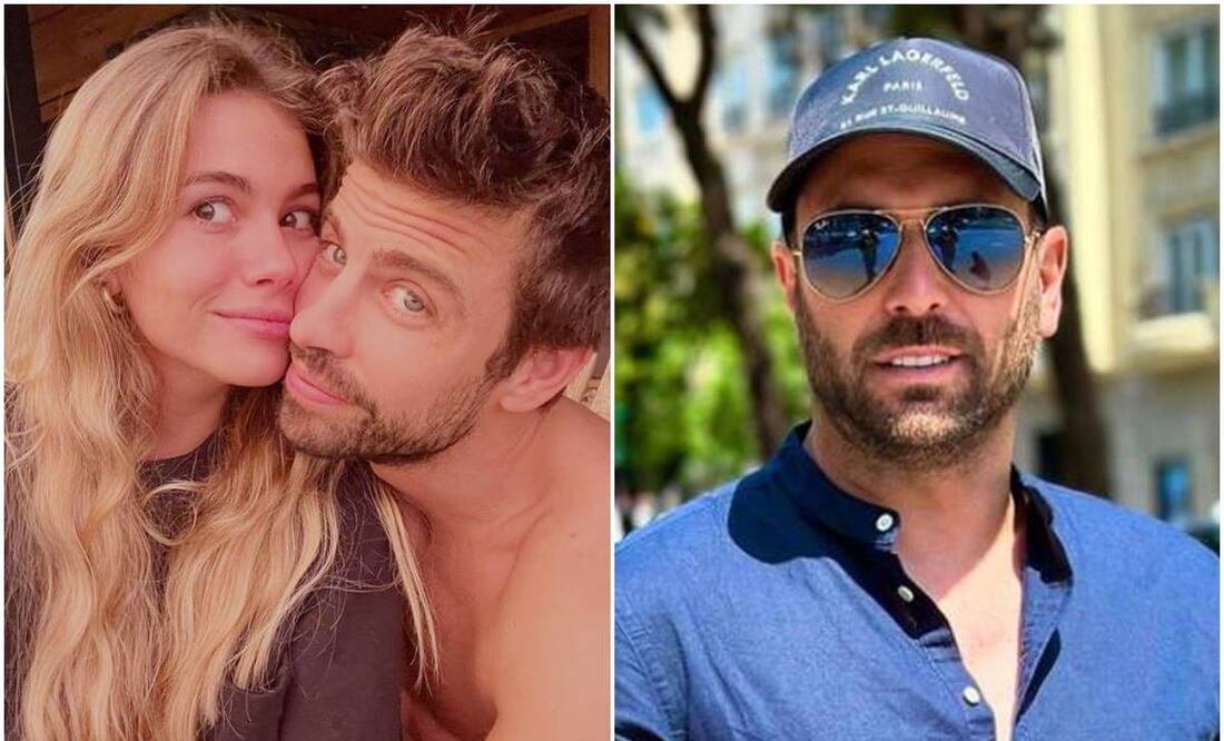 Clara Chía y Piqué buscan que el paparazzi Jordi Matín no se les acerque.