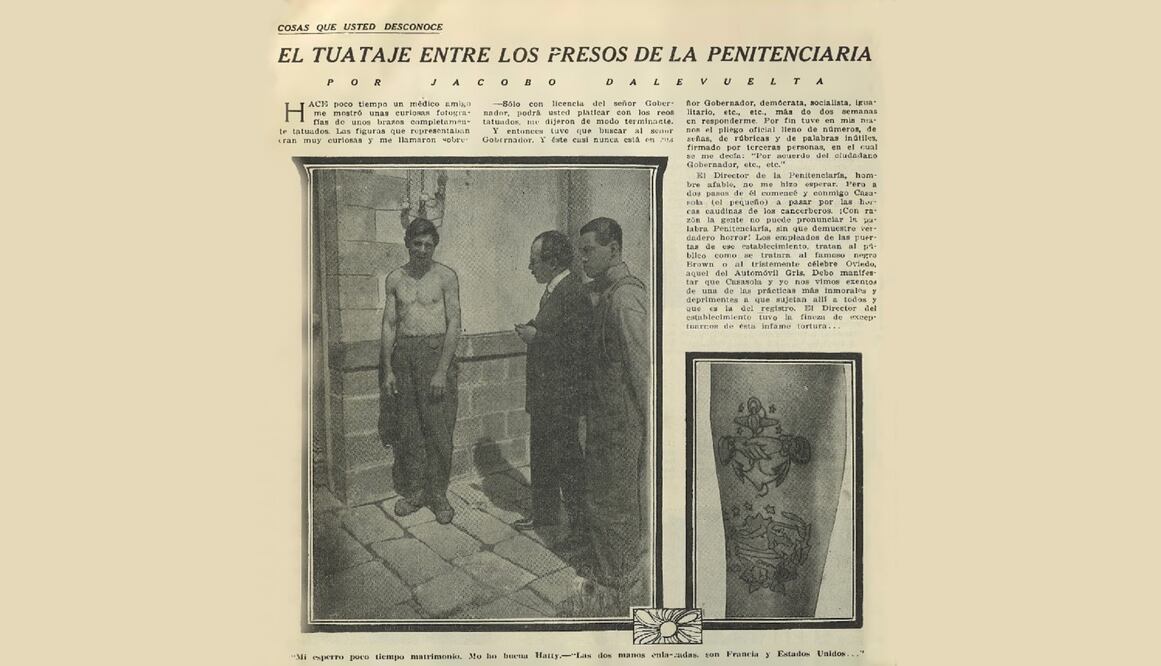 Los tatuajes del siglo pasado