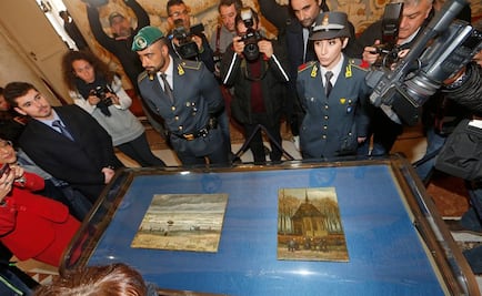 Museo de Nápoles expone los Van Gogh recuperados en Italia