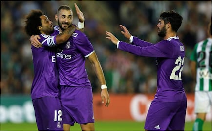Real Madrid supera al Betis y alcanza liderato en España
