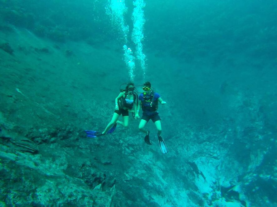 La laguna tiene una profundidad de hasta 36 metros. Fotos: Travesías y Sabores