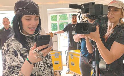 Filman a Billie Eilish sin filtros