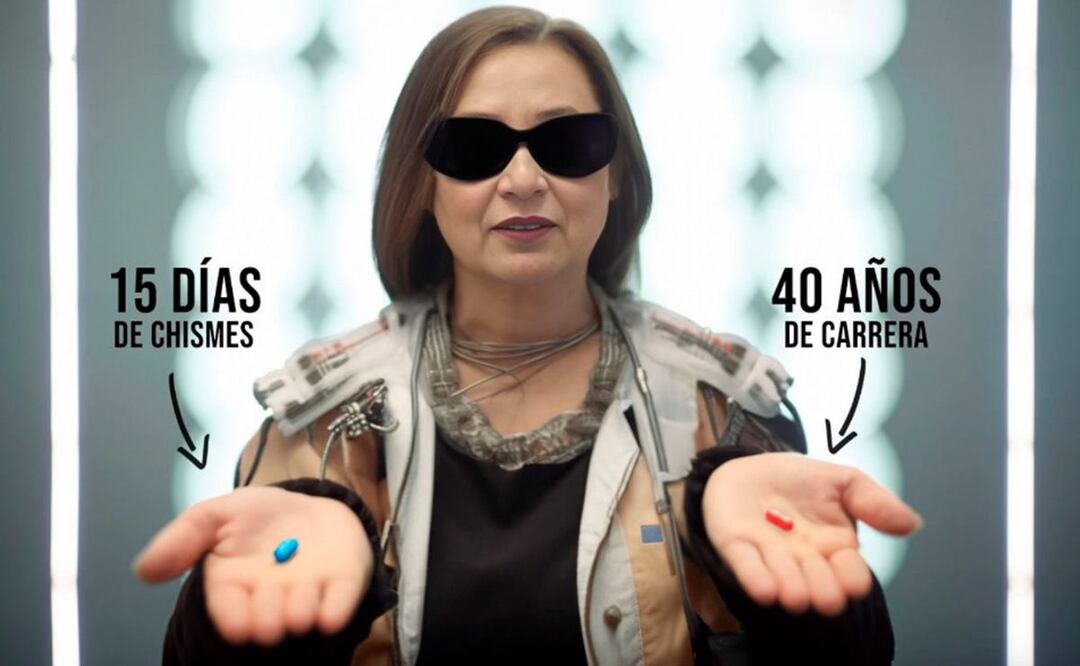 La senadora no perdió la ocasión de responder a la mención de la titular de la sección "Quién es Quién en las mentiras de la semana" de la conferencia matutina de AMLO. / Foto: Tomada de Twitter.