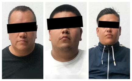 Detienen a tres presuntos extorsionadores en Iztapalapa; amenazaban a comerciante de materiales