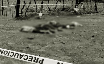 Abandonan cuerpos de cinco hombres asesinados a tiros en Tangamandapio