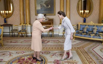 Angelina Jolie, Lady Gaga y Madonna entre las celebridades que conocieron a la reina Isabel