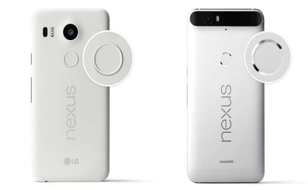 Ambos modelos dispondrán del sensor de lectura de huellas dactilares para identificación denominado “Nexus Imprint”, que sirve para desbloquear la pantalla del dispositivo, o realizar compras en la Play Store