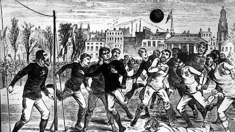 Por qué las puñaladas eran la lesión más común de los inicios del futbol