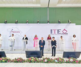 Contendientes al gobierno de Tlaxcala debaten por primera vez