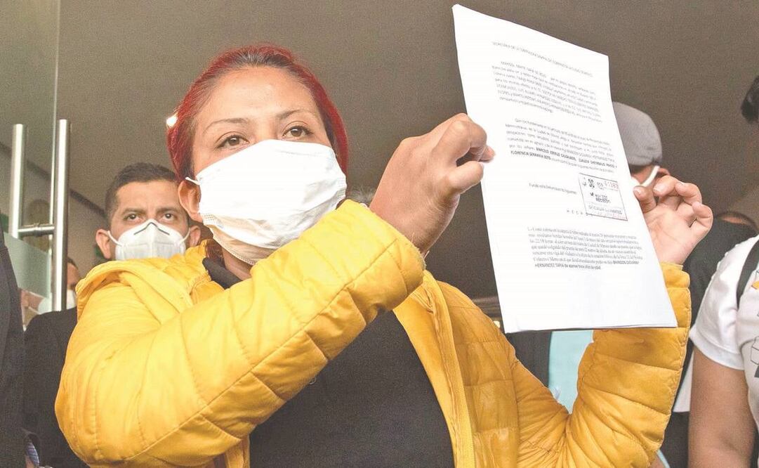 Marisol Tapia denunció a Florencia Serranía y a otros funcionarios encargados del STC Metro por presunta negligencia. Foto: CUARTOSCURO