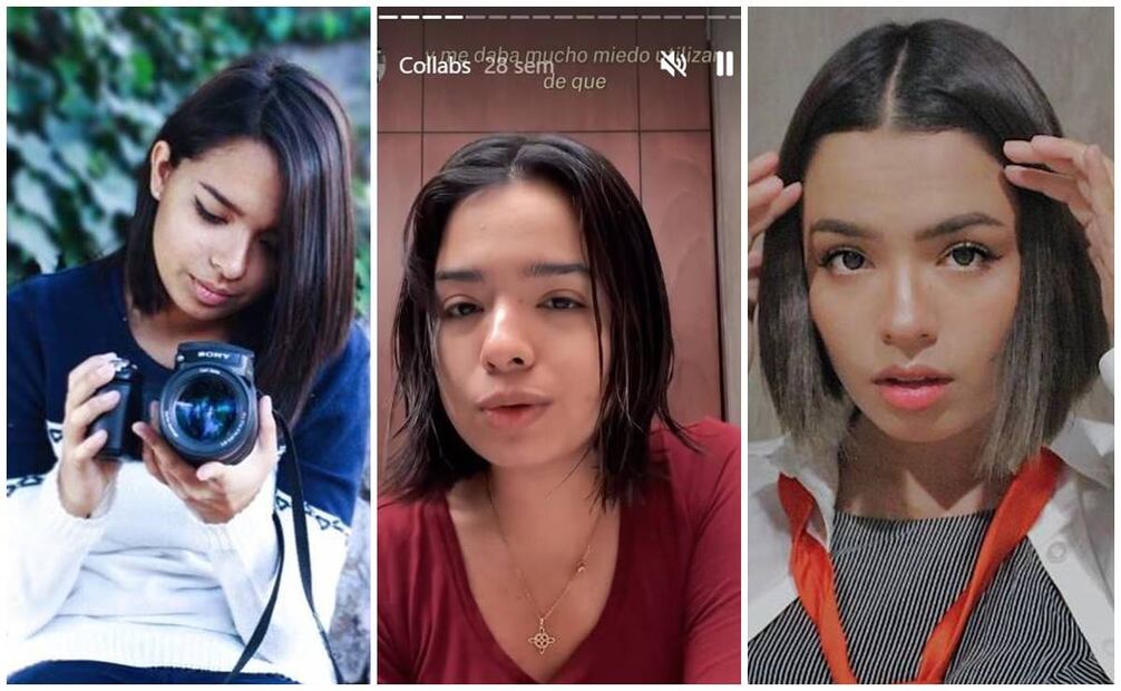 Fernanda Mendoza es licenciada en Artes Esceénicas; en redes se ha vuelto viral por su parecido físico con Ángela Aguilar