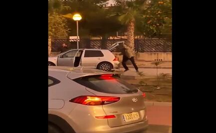 VIDEO: El angustiante momento en que un hombre secuestra a su hermana