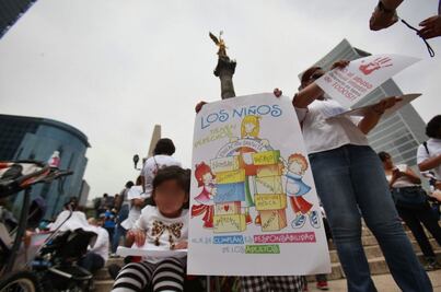 Marchan contra el abuso sexual infantil