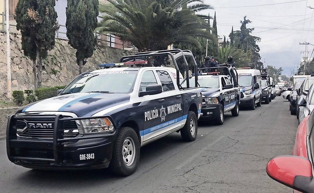 El municipio adquirirá 300 patrullas, anunció el alcalde. (20/02/2025) Foto: Rebeca Jiménez | El Universal