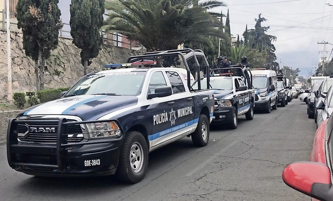 El municipio adquirirá 300 patrullas, anunció el alcalde. (20/02/2025) Foto: Rebeca Jiménez | El Universal