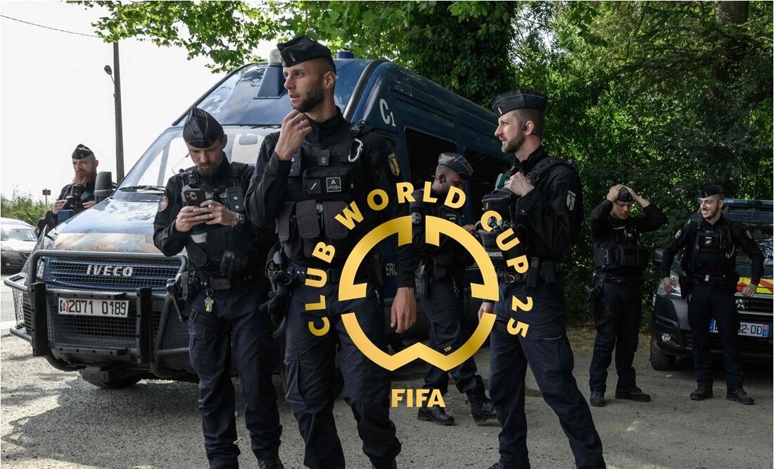 FOTO: AP - Policía francesa en alerta máxima por la final del Mundial de Clubes 2025