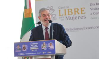 Las mujeres son constructoras de paz, afirma canciller De la Fuente; reitera vocación pacifista de México