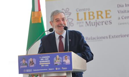 Las mujeres son constructoras de paz, afirma canciller De la Fuente; reitera vocación pacifista de México