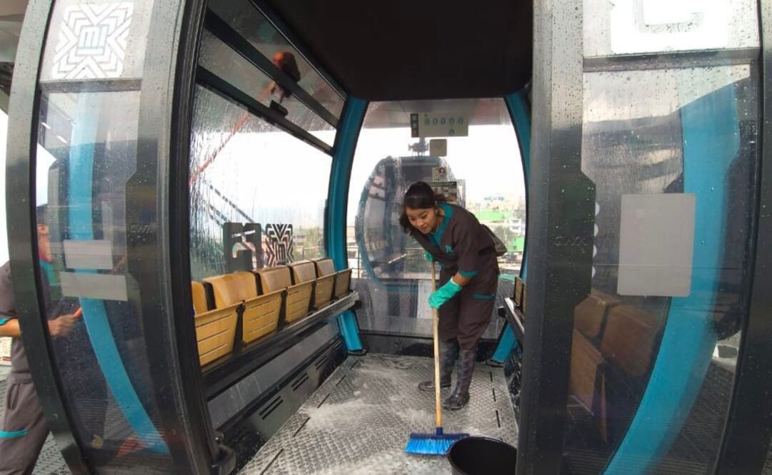 El próximo domingo 28 de julio culminará la Revisión Anual 2024 en la Línea 1 del Cablebús. Foto: Especiales