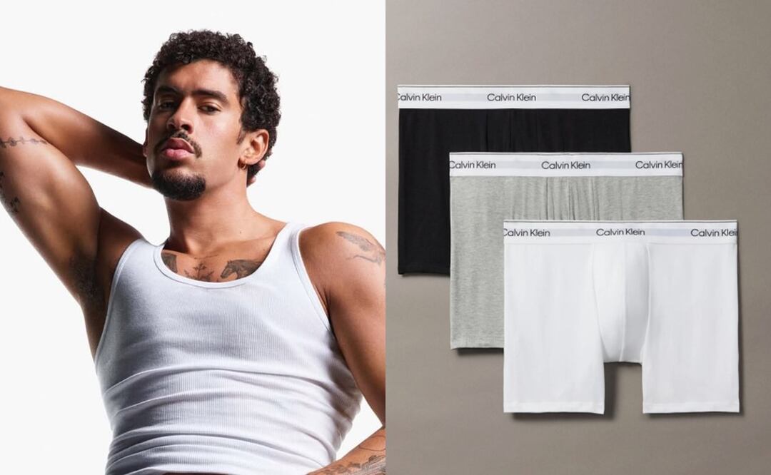 Las prendas que modela, forman parte de la colección permanente de la marca. Foto: Calvin Klein