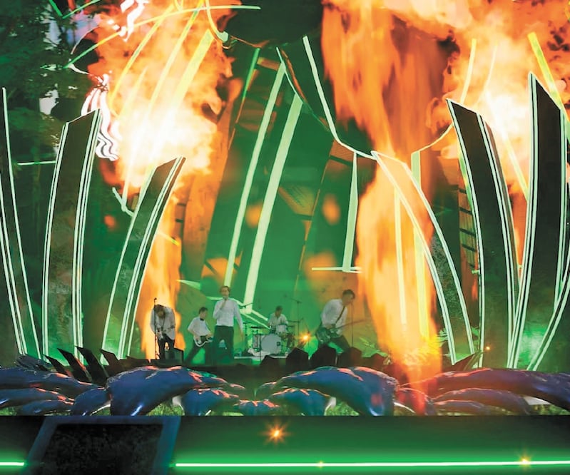 Las agrupaciones del festival se presentaron en tres escenarios virtuales. Foto: Festival Tecate Pa´l Norte  